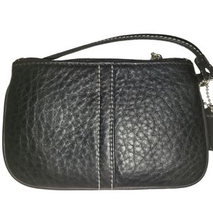 Black Coach Wristlet